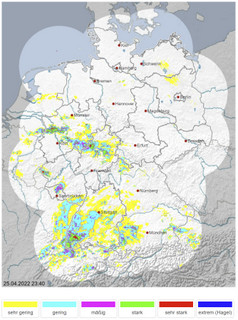Niederschlags-Radar-Deutschland
